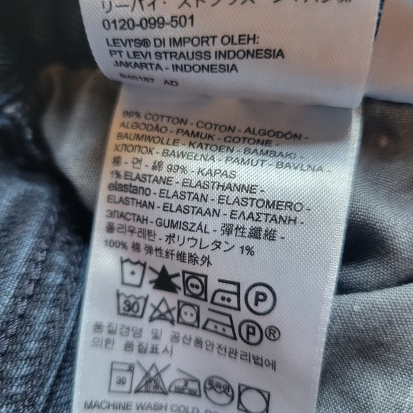 Levis Wedgie Jeans Size 27 - Picture 7 of 7